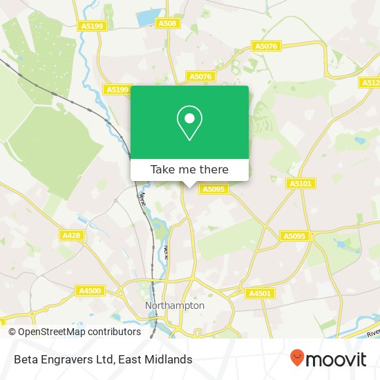 Beta Engravers Ltd map
