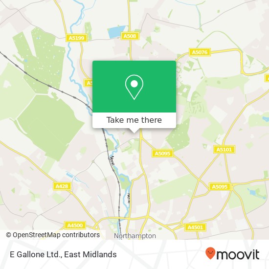 E Gallone Ltd. map