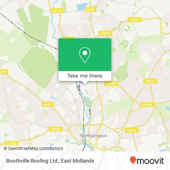 Boothville Roofing Ltd. map