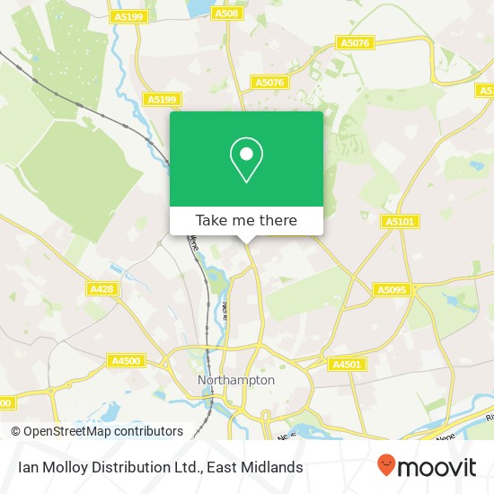 Ian Molloy Distribution Ltd. map
