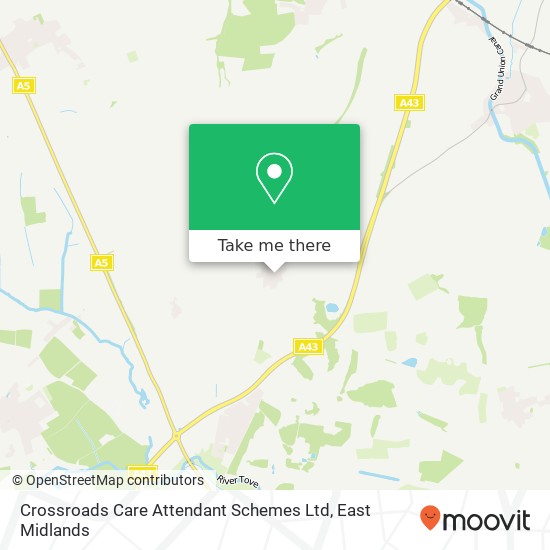Crossroads Care Attendant Schemes Ltd map