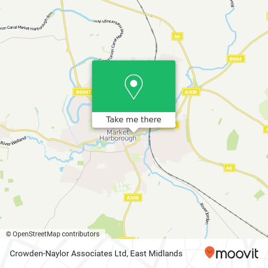 Crowden-Naylor Associates Ltd map