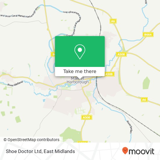 Shoe Doctor Ltd map