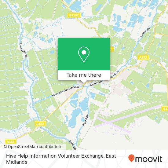 Hive Help Information Volunteer Exchange map