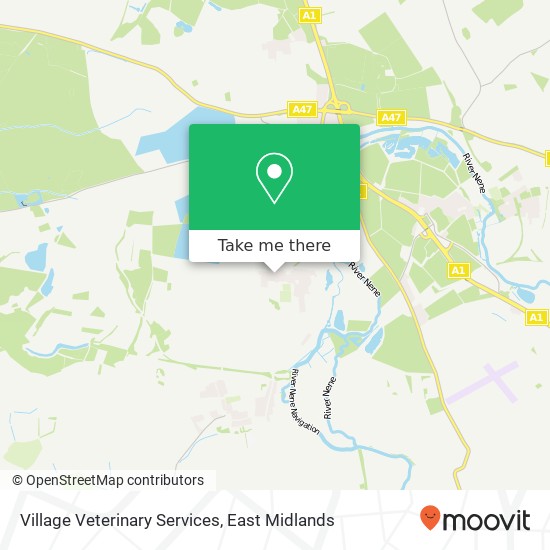 Village Veterinary Services map