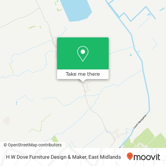 H W Dove Furniture Design & Maker map