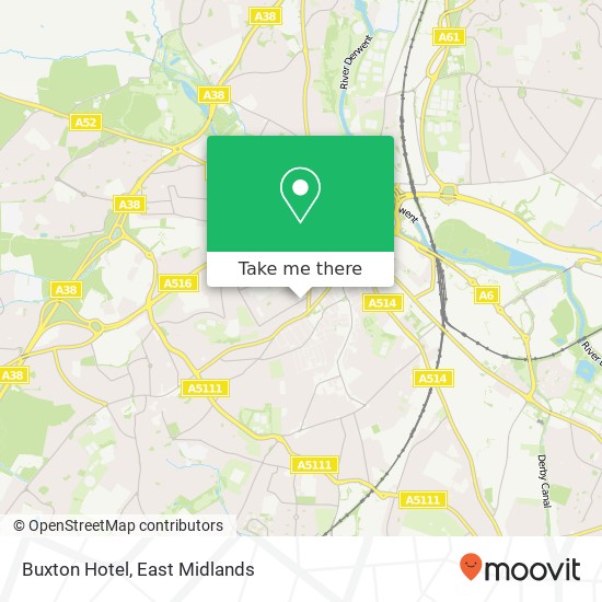 Buxton Hotel map