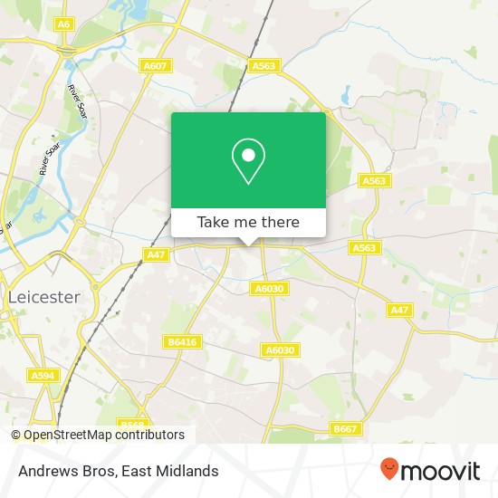 Andrews Bros map