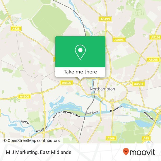 M J Marketing map