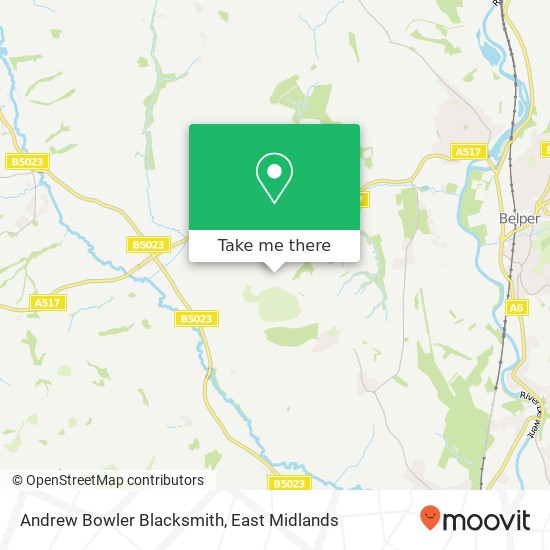 Andrew Bowler Blacksmith map