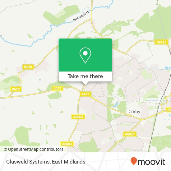 Glasweld Systems map