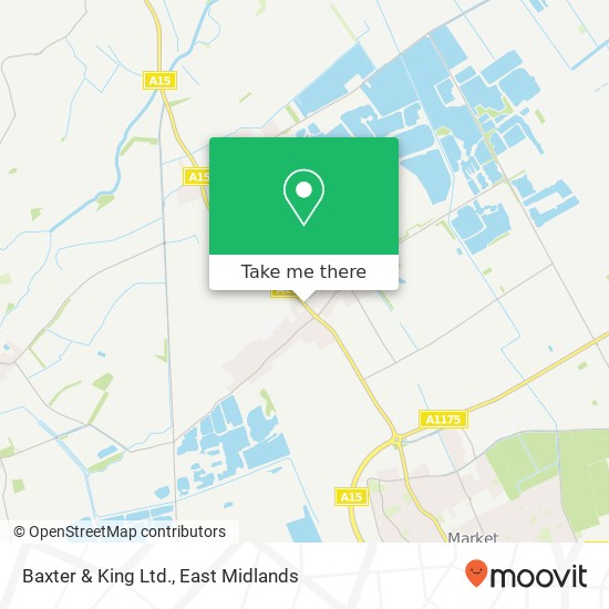 Baxter & King Ltd. map