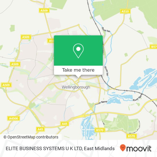 ELITE BUSINESS SYSTEMS U K LTD map