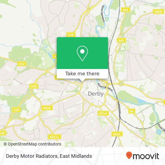 Derby Motor Radiators map
