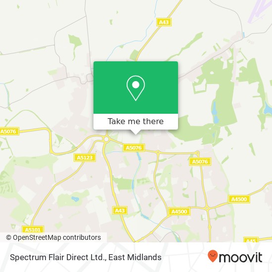 Spectrum Flair Direct Ltd. map