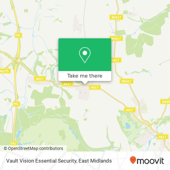 Vault Vision Essential Security map