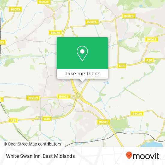 White Swan Inn map