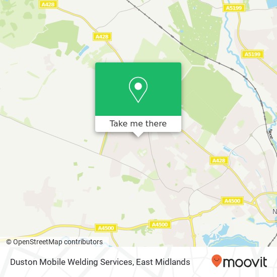 Duston Mobile Welding Services map