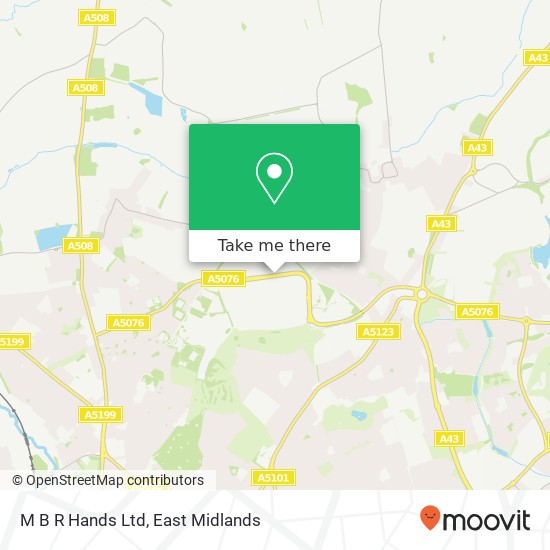 M B R Hands Ltd map