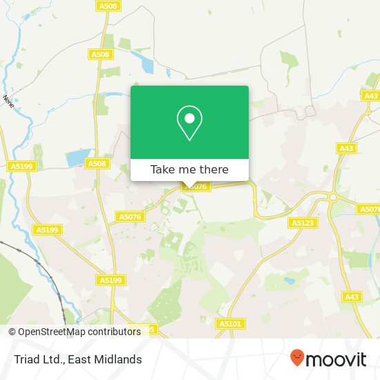 Triad Ltd. map