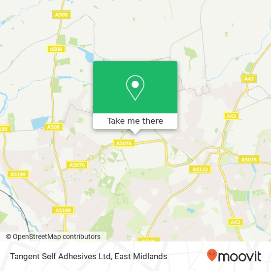 Tangent Self Adhesives Ltd map