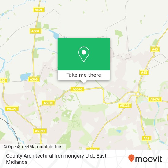 County Architectural Ironmongery Ltd. map