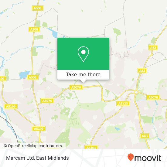 Marcam Ltd map