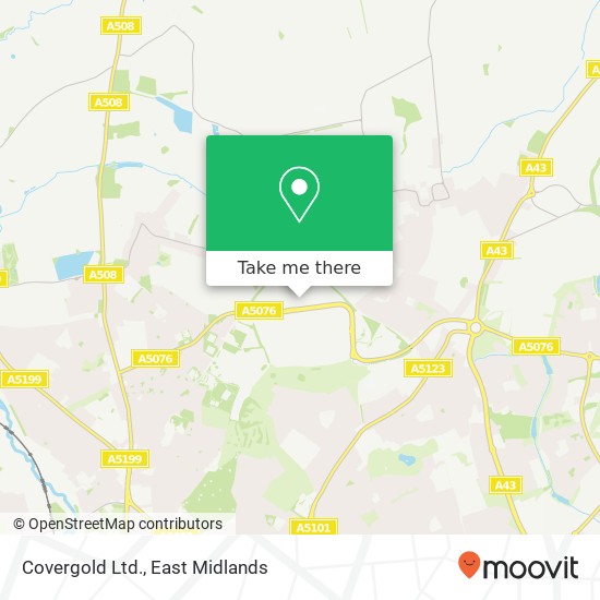 Covergold Ltd. map
