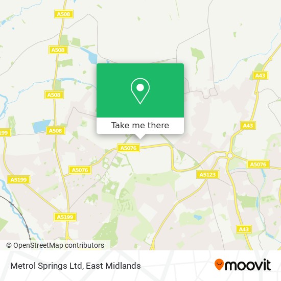 Metrol Springs Ltd map