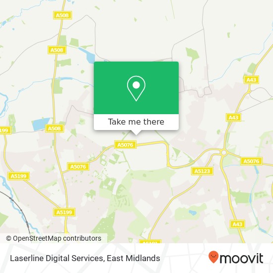 Laserline Digital Services map
