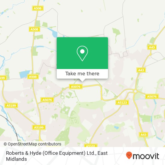Roberts & Hyde (Office Equipment) Ltd. map