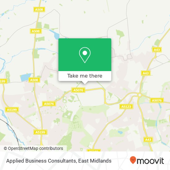 Applied Business Consultants map