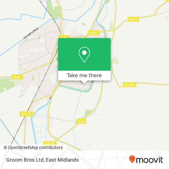 Groom Bros Ltd map