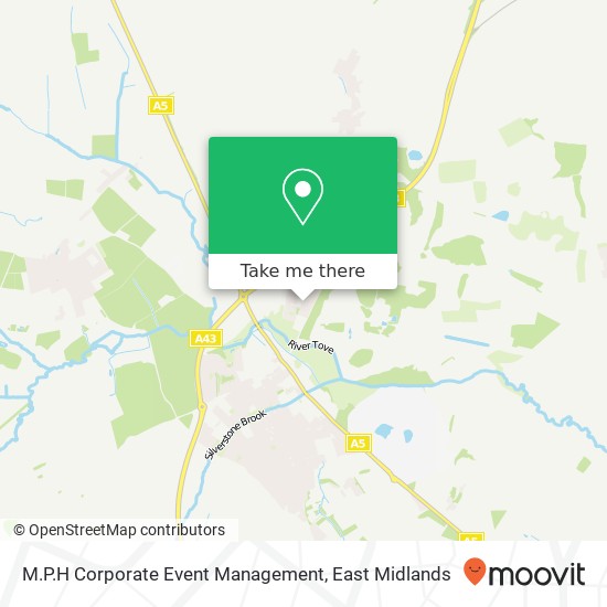 M.P.H Corporate Event Management map