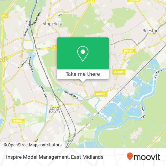 Inspire Model Management map