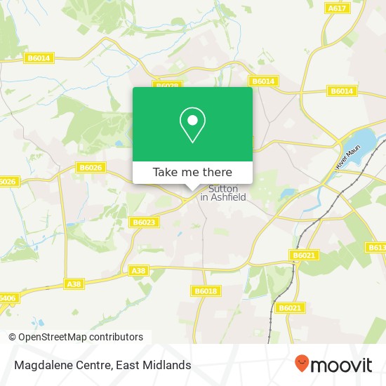 Magdalene Centre map