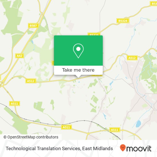 Technological Translation Services map