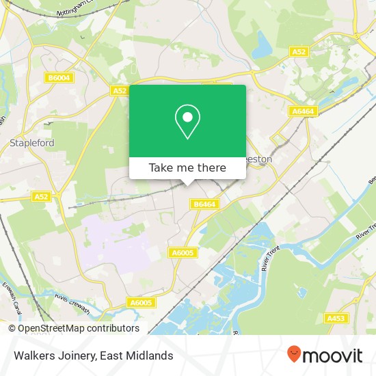 Walkers Joinery map
