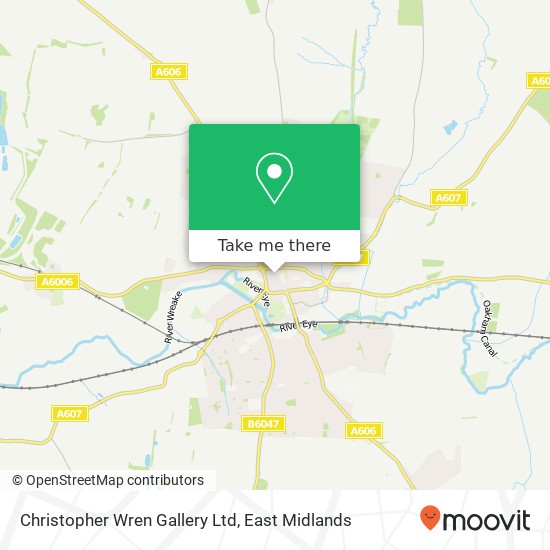 Christopher Wren Gallery Ltd map