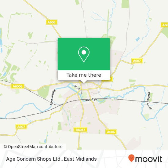 Age Concern Shops Ltd. map