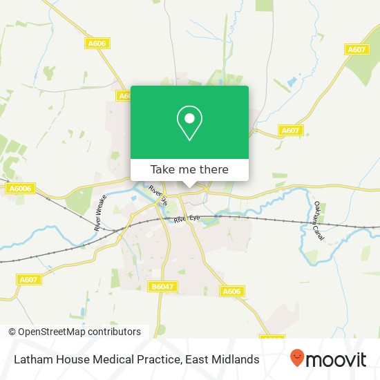 Latham House Medical Practice map