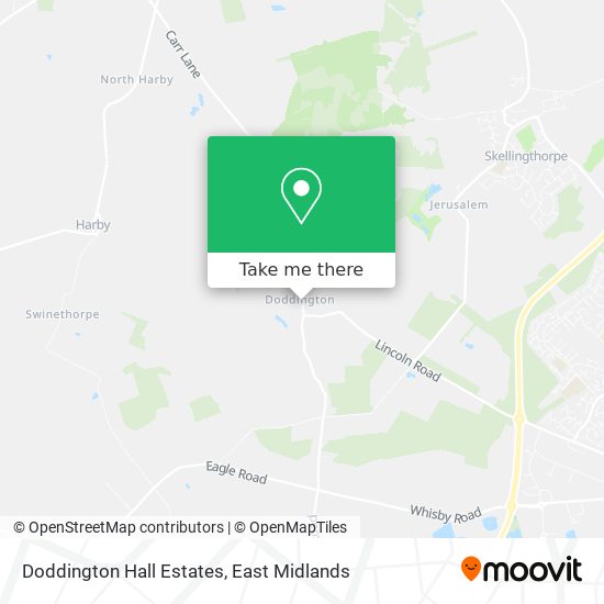 Doddington Hall Estates map