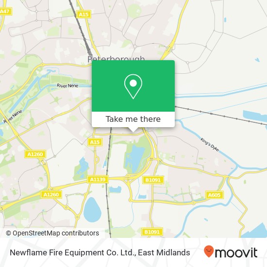 Newflame Fire Equipment Co. Ltd. map