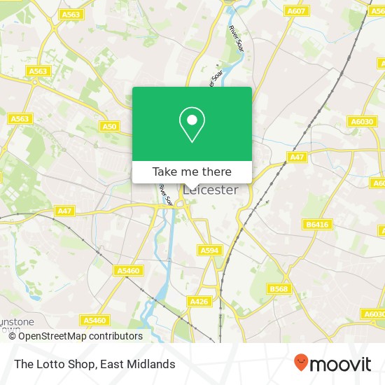 The Lotto Shop map