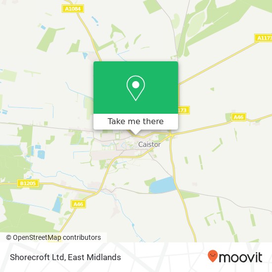 Shorecroft Ltd map