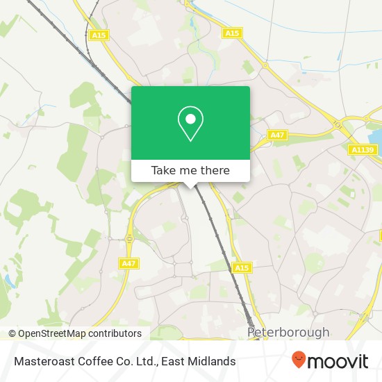 Masteroast Coffee Co. Ltd. map