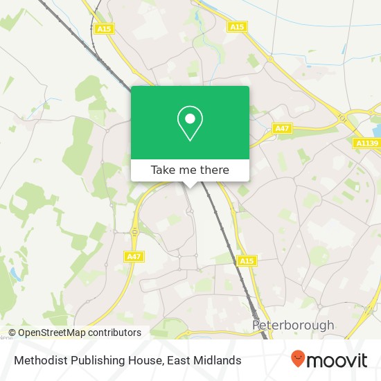 Methodist Publishing House map