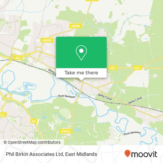 Phil Birkin Associates Ltd map
