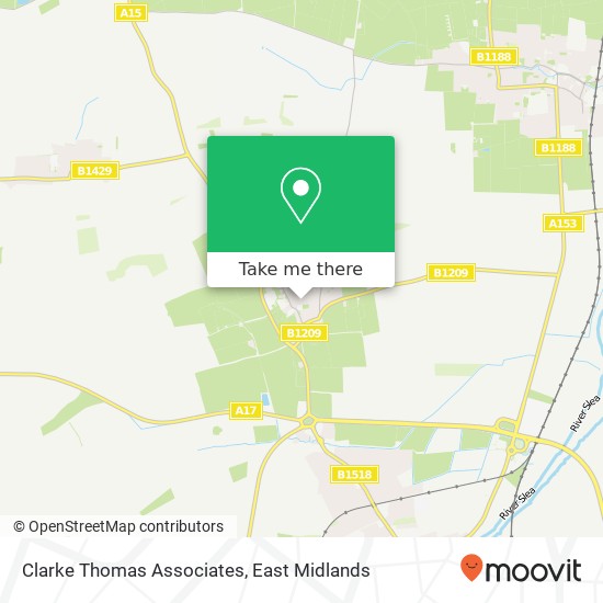 Clarke Thomas Associates map