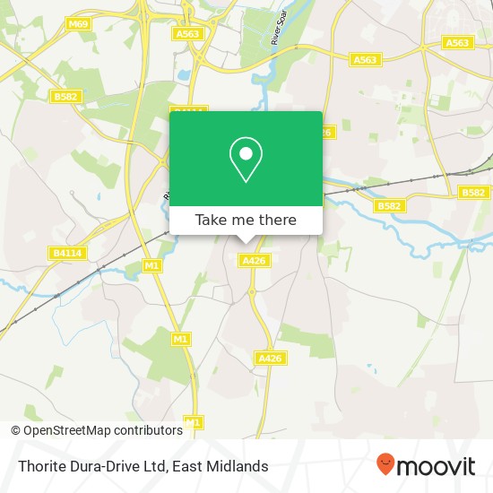 Thorite Dura-Drive Ltd map